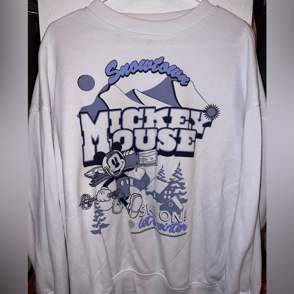 Mickey Mouse Crew Neck Sweatshirt